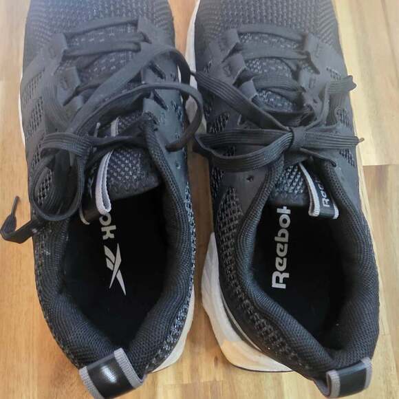 REEBOK Women Fusion Flex Weave Comp Safety Toe Work Black Sneakers Size 8. - Picture 6 of 7